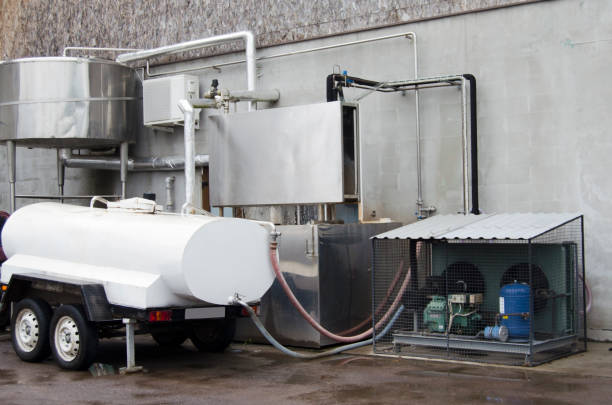 massive plate heat exchanger. a device for cooling liquid fermentation substrates in the ethanol production process