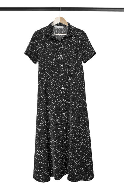 istock Dress on hanger isolated 2182871203