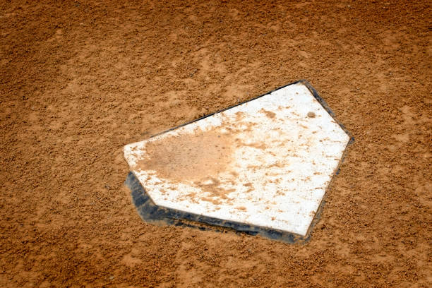 istock Baseball HomePlate Home Base Score Game Competition 2182877629