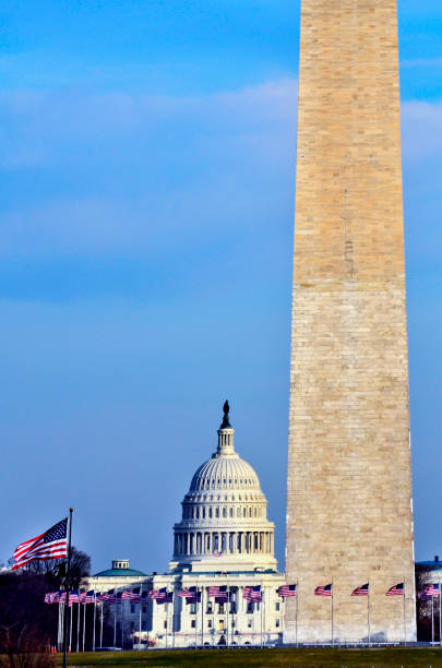 istock Washington Monument and US Capitol Building 2182877809