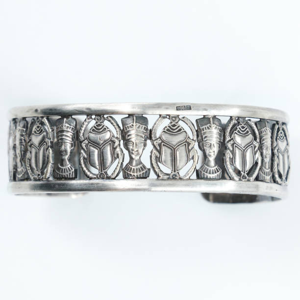 Handmade  and hand painted cuff bracelet