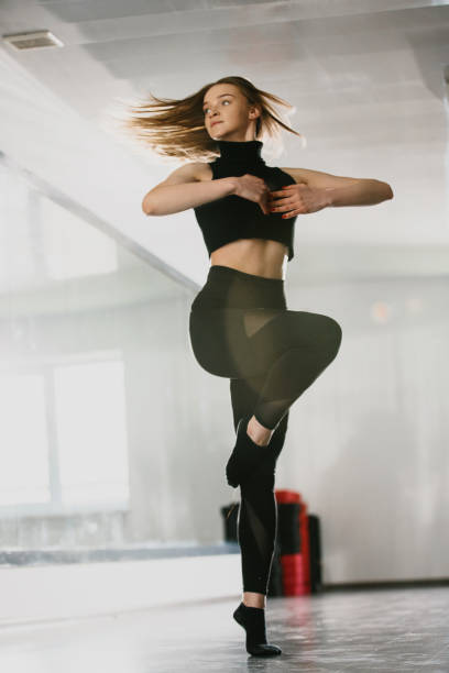 istock Dynamic Spin of a Contemporary Dance Artist 2182886356