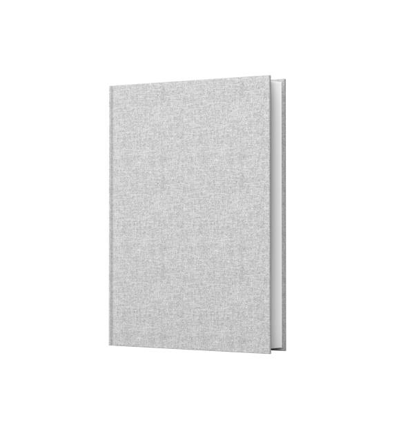 istock Fabric covered hard cover vertical book or notebook template on white background 2182888032