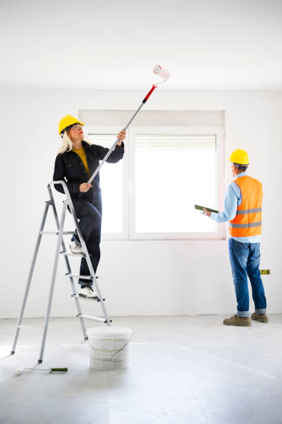 istock Mature couple renovating new apartment 2182899636