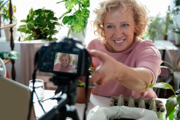 istock She is Getting ready for the social media 2182899948