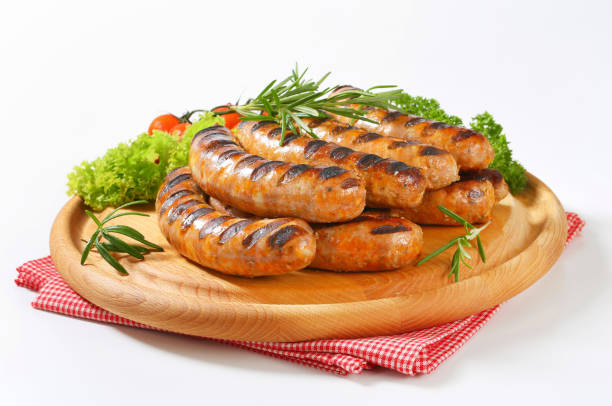 istock Grilled bratwursts 2182903069