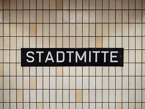 istock Stadtmitte Sign at the Underground Station in Berlin 2182906225