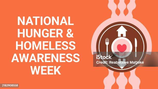Homeless Calender National Hunger Homeless Awareness Week Stock Illustration - Download ...