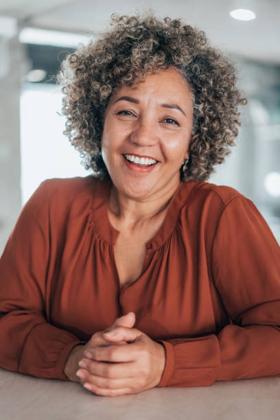 istock Cheerful mature businesswoman 2182908582
