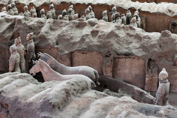 istock The Terracotta Army in Xi'an, China 2182912655