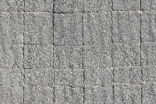 Brick pattern. Closeup construction. Square blocks.