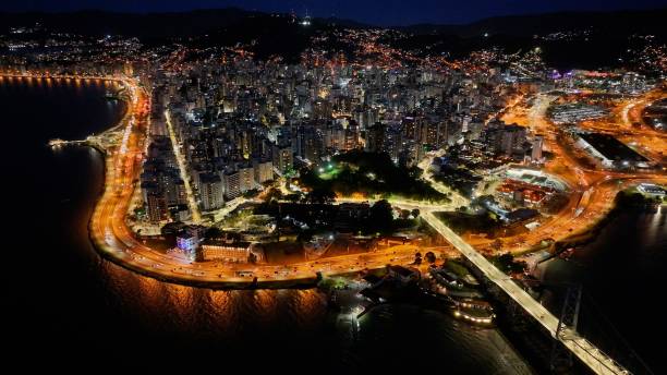 istock Florianopolis Skyline At Florianopolis In Santa Catarina Brazil. 2182924412