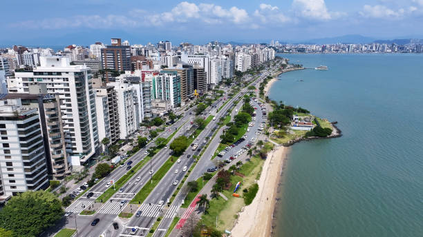 istock Florianopolis Skyline At Florianopolis In Santa Catarina Brazil. 2182924550