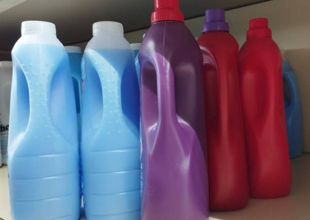 istock Fabric softener of different fragrances and colors 2182933461
