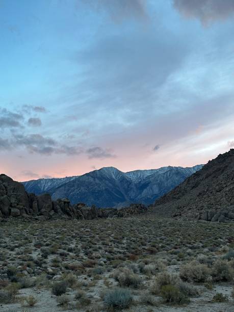 istock Sunset with Mountain View in the Alabama Hills 2182934143