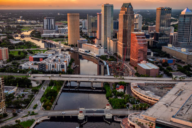 istock Beautiful Tampa at Sunset 2182940174