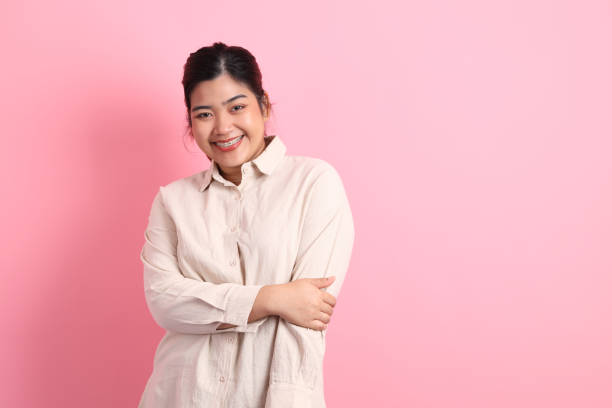 istock Woman with Braces 2182982626