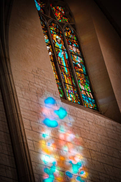 istock Window in the church 2182985259