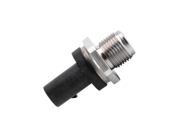 istock New rail fuel pressure sensor on white background close up 2182987098