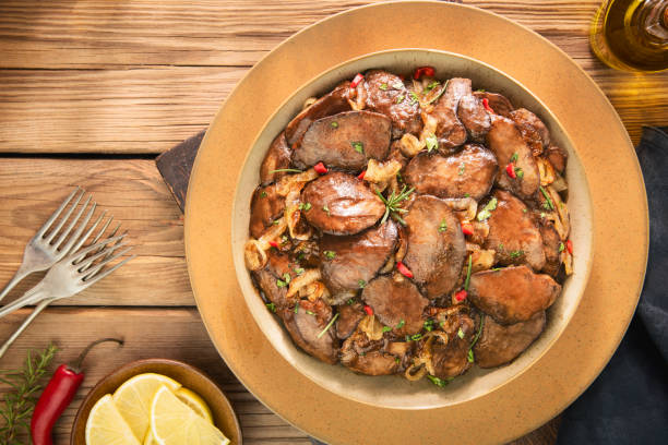 istock Tender Lemon Garlic Chicken Livers 2182990387