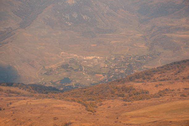 beautiful autumn in mountains