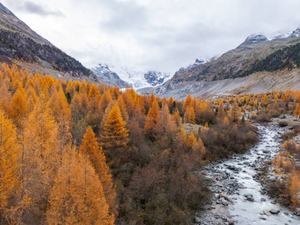 istock Amazing autumn landscape in Switzerland 2182999952
