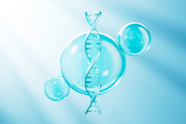 istock Medical and science concept DNA and cells,3d rendering 2183007191