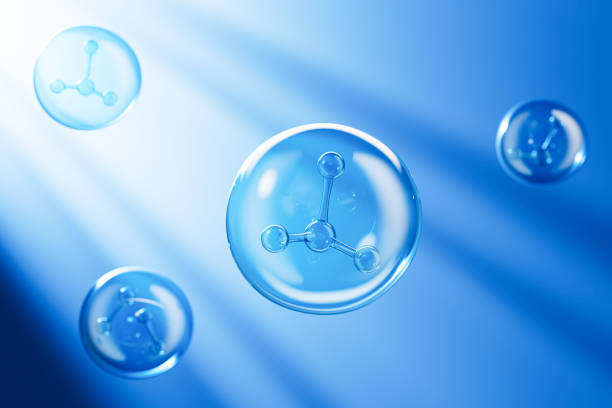 istock Medical and science concept molecules and cells,3d rendering 2183012337