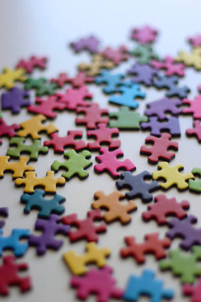 istock Colorful Jigsaw Puzzle Pieces 2183013131