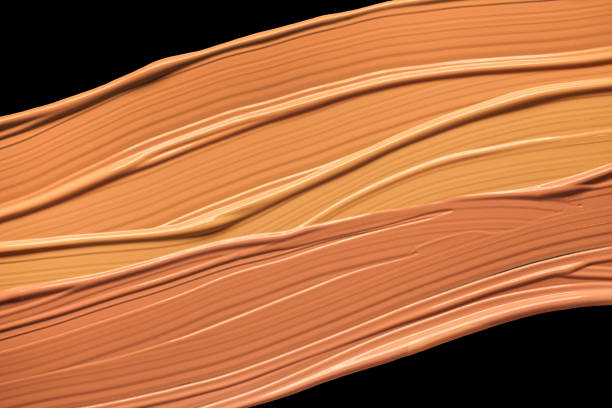 istock Texture of smudge palette cosmetic bb or cc cream foundation or concealer liquid set background 2183015656