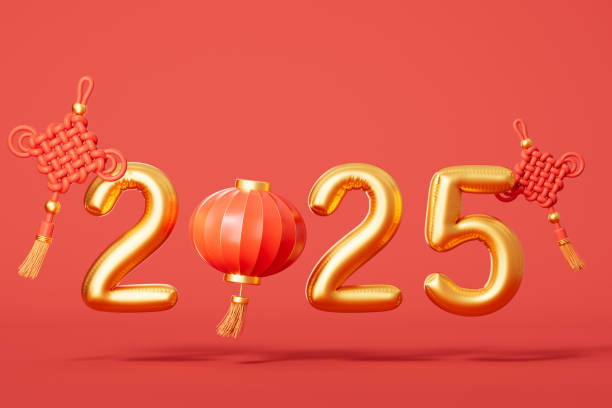 istock cartoon style chinese new year 2025, 3d rendering 2183020759
