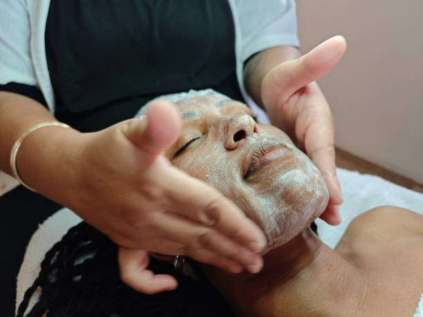 istock Gentle Facial Massage for Relaxation. 2183022809