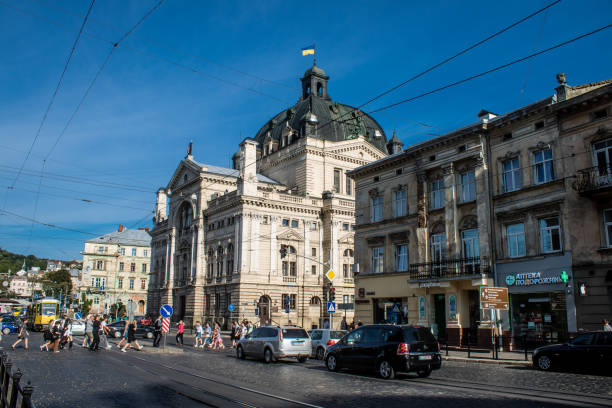 Lviv is a city in western Ukraine, around 70 kilometers from the border with Poland. Traces of its Polish and Austro-Hungarian heritage are evident in its architecture, which blends Central and Eastern European styles with those of Italy and Germany.