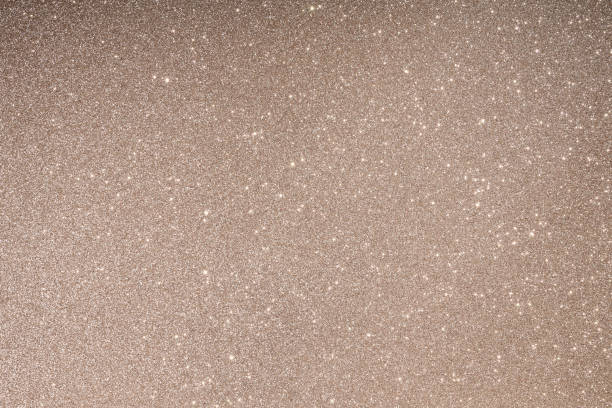 istock Decorative adhesive coating film, shiny very light brown disco glitter effect 2183041318