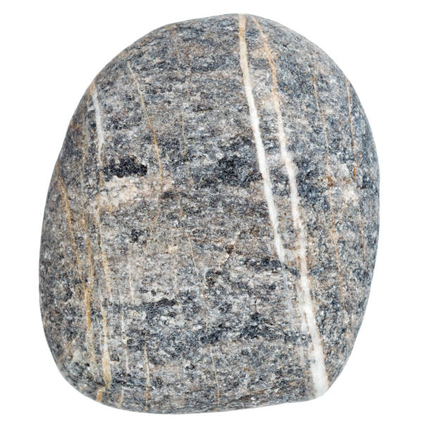 istock Top view of single black pebble 2183044840