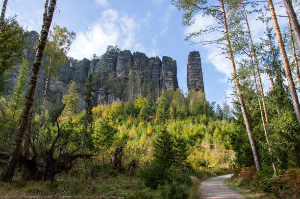 istock Idyllic view of Saxon Switzerland, Germany 2183046660