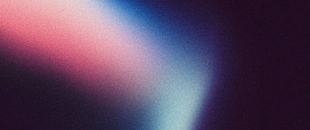 istock Dark blue pink black abstract grainy background, glowing vibrant color gradient shape, noise texture poster header banner wallpaper cover design 2183049678