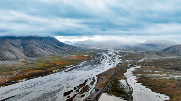 istock Stunning river valley in Svalbard features breathtaking landscapes and rugged mountains 2183050308