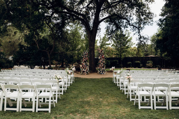 istock Wedding ceremony in the garden. 2183066967
