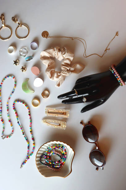 istock Hand Figurine, Various Jewelry And Accessories 2183073070