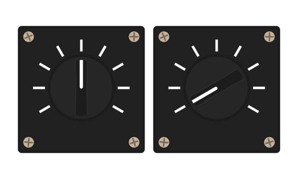50+ Rotary Switches Stock Illustrations, Royalty-Free Vector Graphics ...