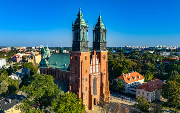 istock Cathedral in Poznan, Poland 2183079926