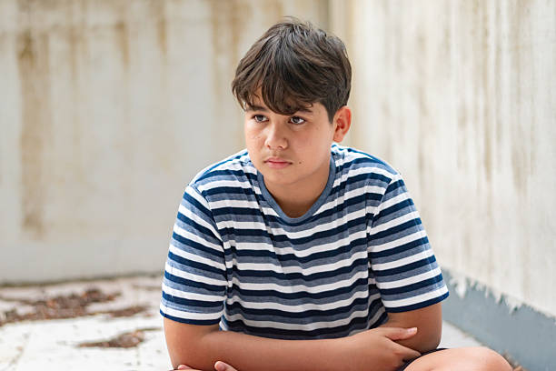 istock Asian boy in school detention center. 2183082737