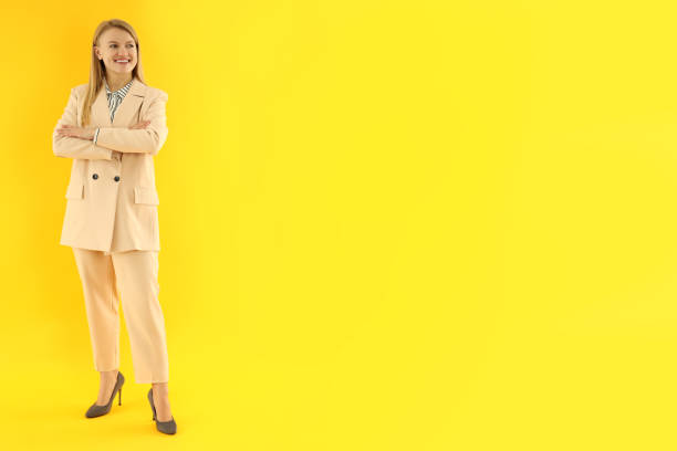 istock Young attractive business woman, space for text 2183092040