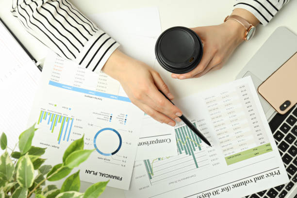 istock Young business woman working at her workplace 2183092645