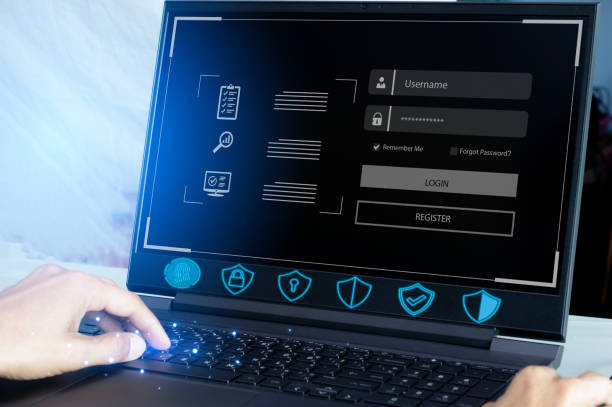 istock Concepts of data protection and access auditing, cyber security 2183095182