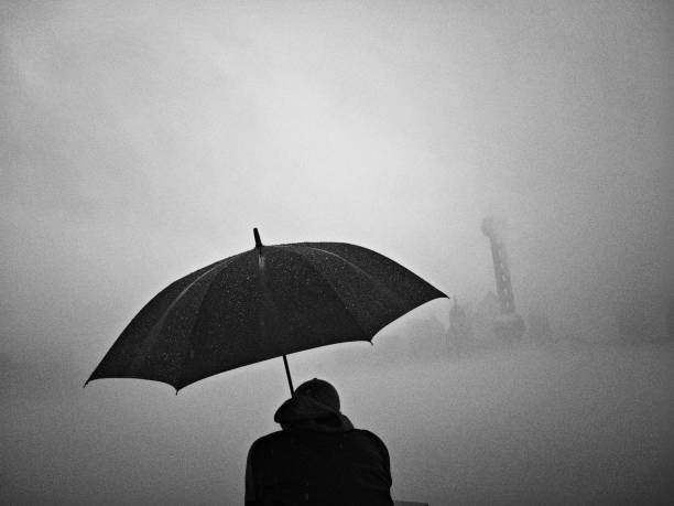 istock Spectacular Fog in Shanghai 2183108818