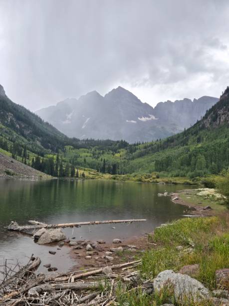 istock Colorado Nature, White River State Park, Maroon Bells in late August, 2024 2183117534