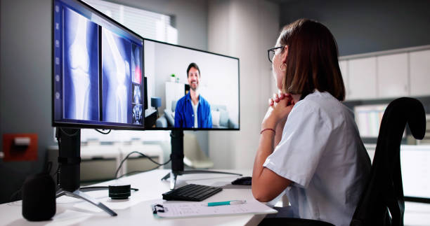 istock Patient Online Video Conference With Doctor 2183119819