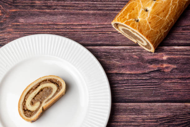 istock Hungarian traditional christmas sweets - bejgli 2183135167
